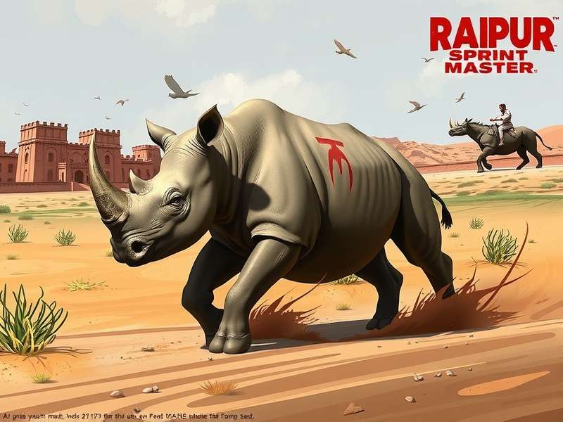 Raipur Rhino Sprint Master In-Game Indian Tracks Map