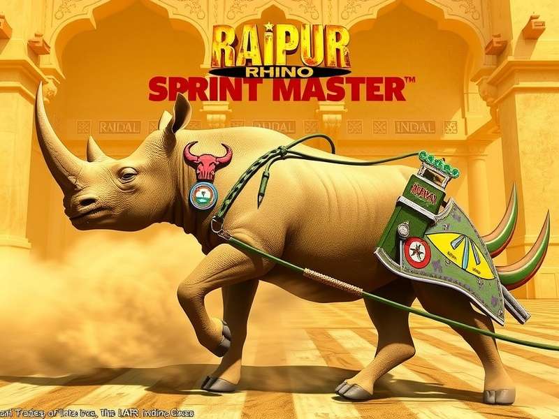 Raipur Rhino Sprint Master Official Cover Art
